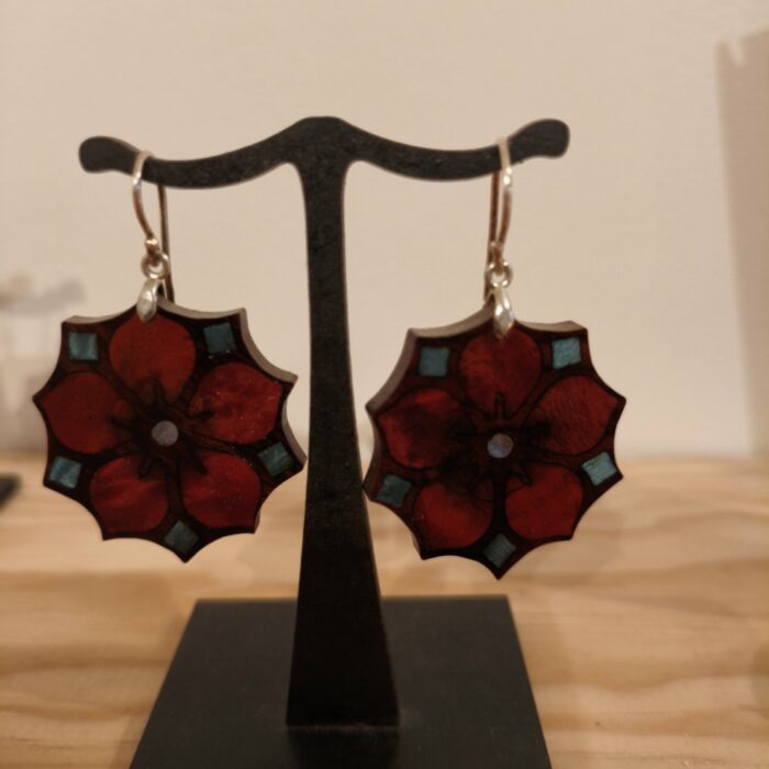 Boucles d'oreilles "Sakura"